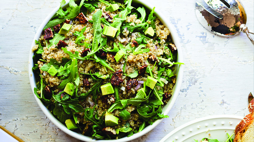 Arugula Quinoa Salad