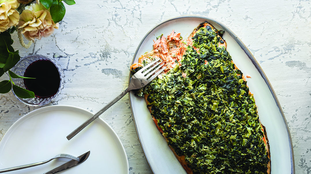 Spinach Salmon