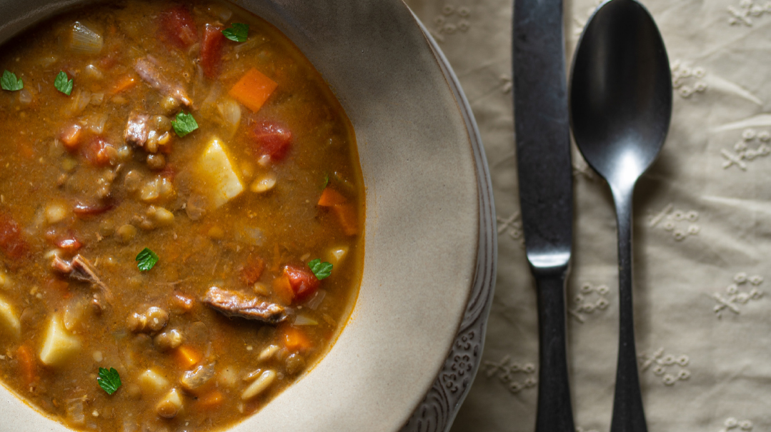 Hearty Meat and Bean Soup
