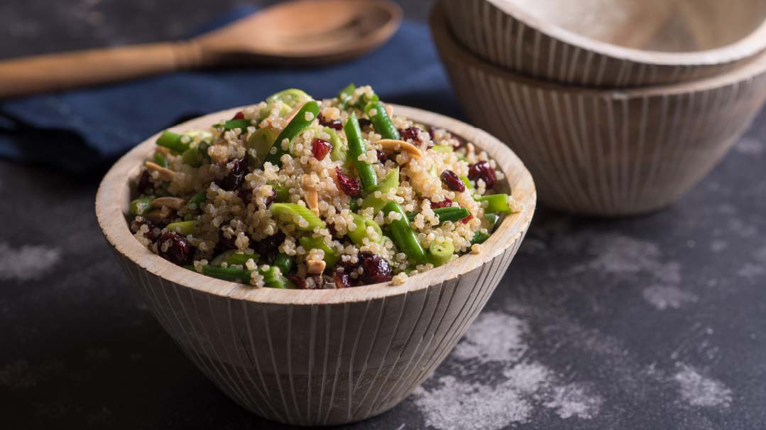 Simple and Colorful Quinoa Salad