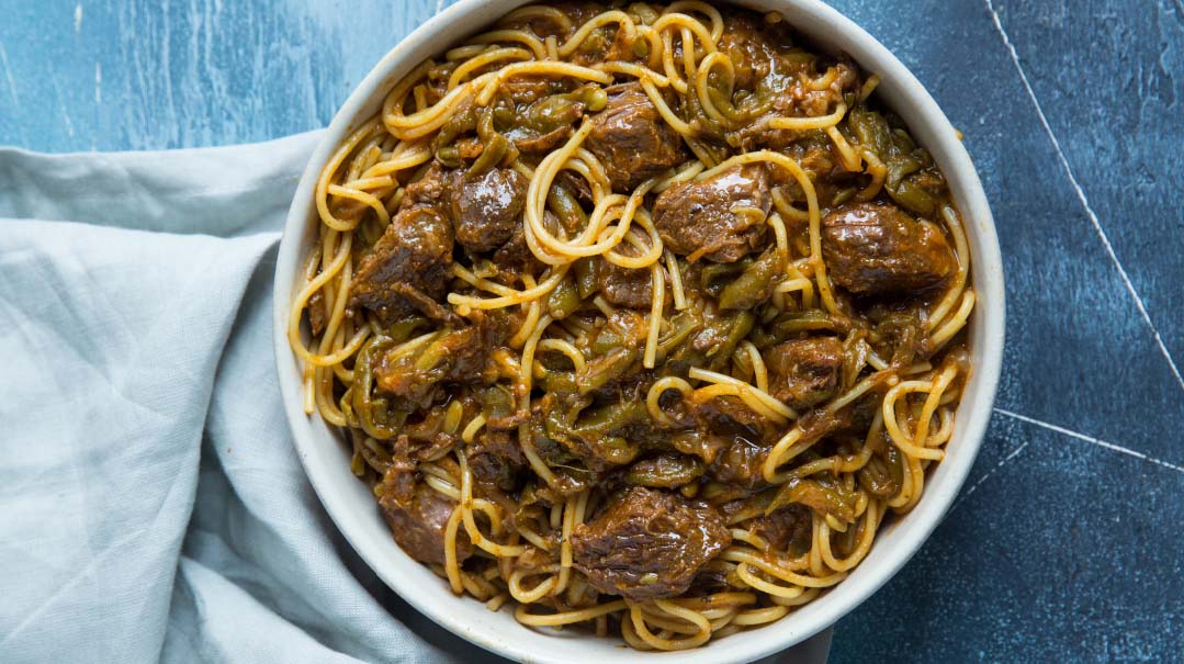 Waffles and Spaghetti