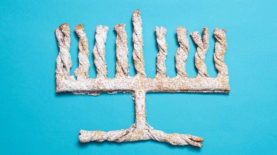 Menorah with a Twist