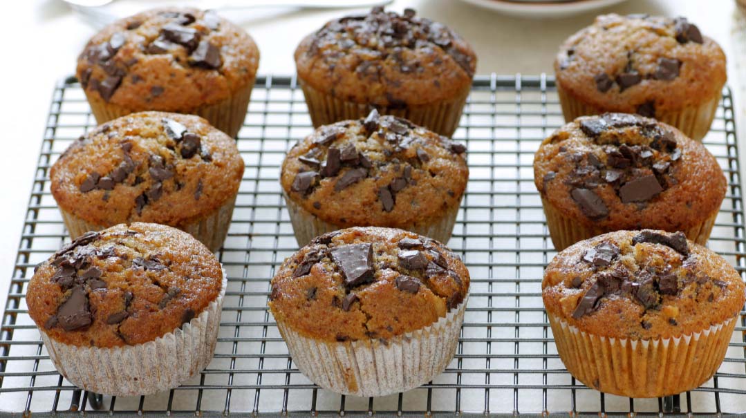 Silan Chocolate-Pecan Muffins