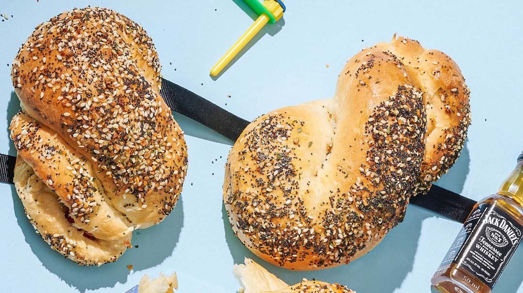 Savory Challah Twists