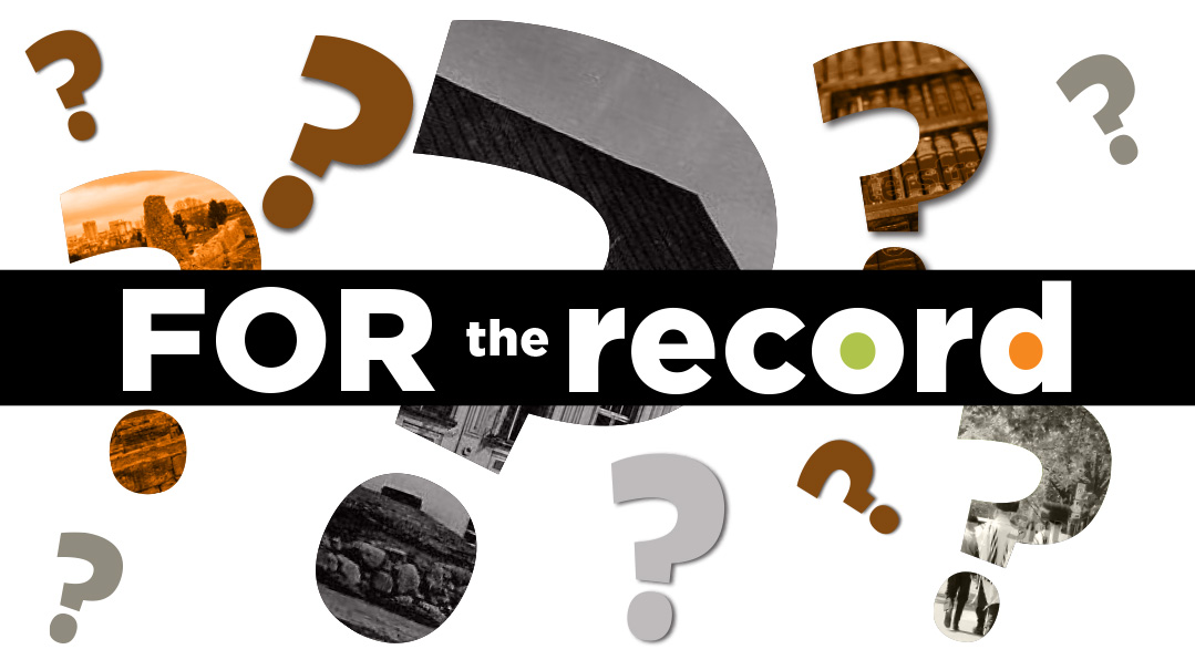 For the Record Adar Trivia Quiz: 5782