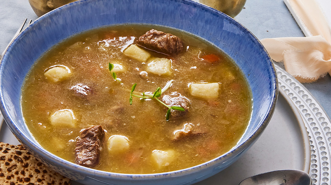 Beef and Gnocchi Soup