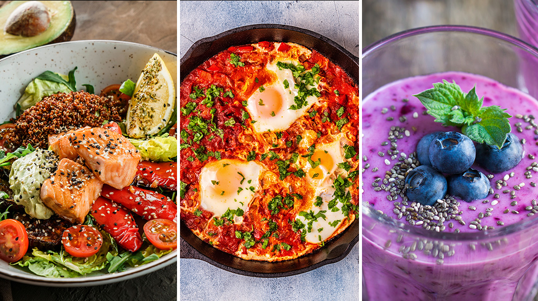 Feel-Good Breakfasts and Lunches