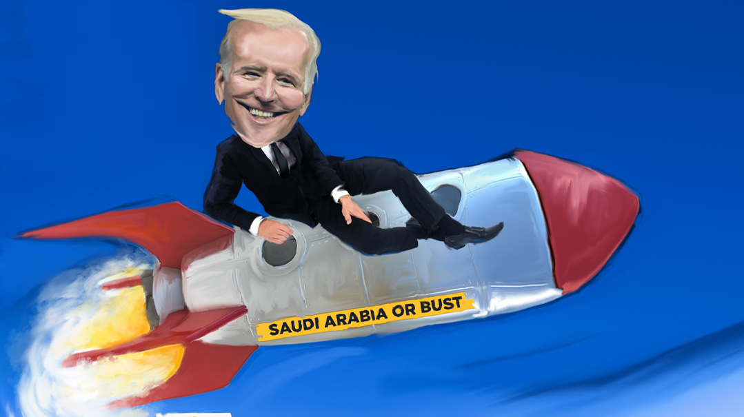Gas Prices Bring Biden to Mideast