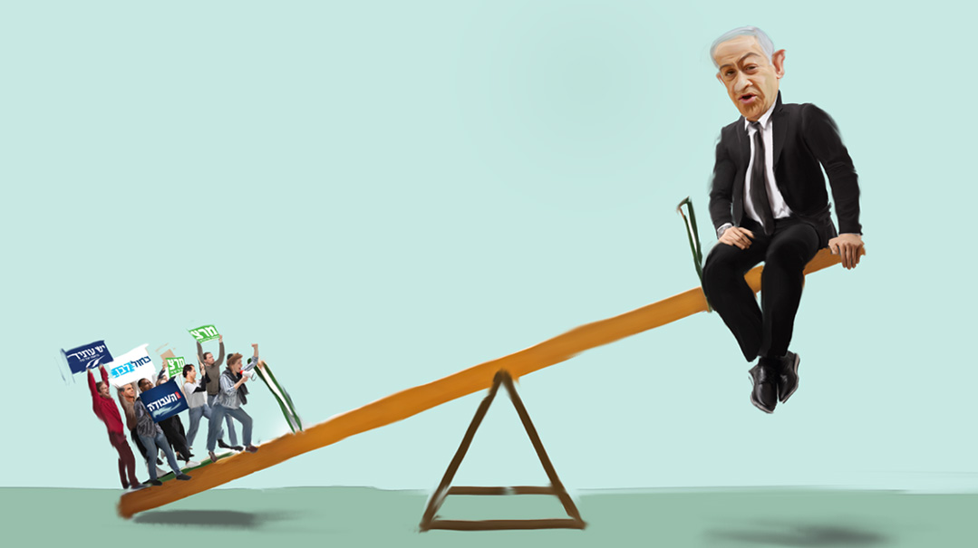 Left Weighs Down Bibi’s Prospects      