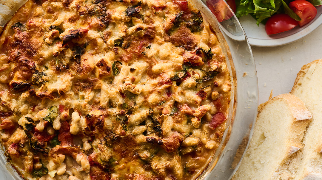 Cheesy Baked Beans