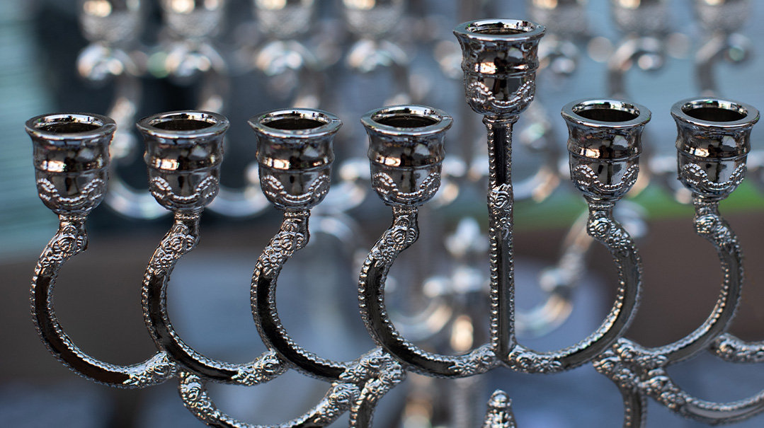 Me in the Menorah    
