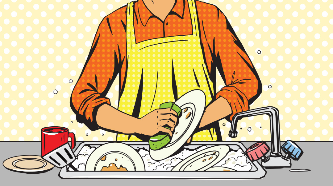 Reporting for Dish Duty