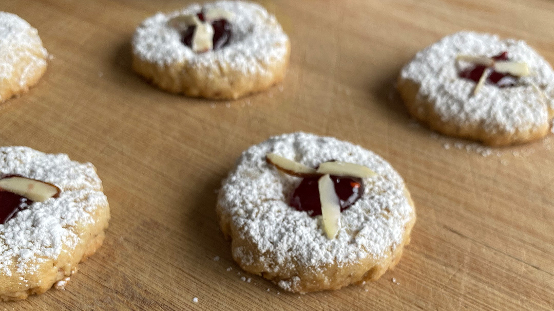 From my Table: Linzer Torte Cookies