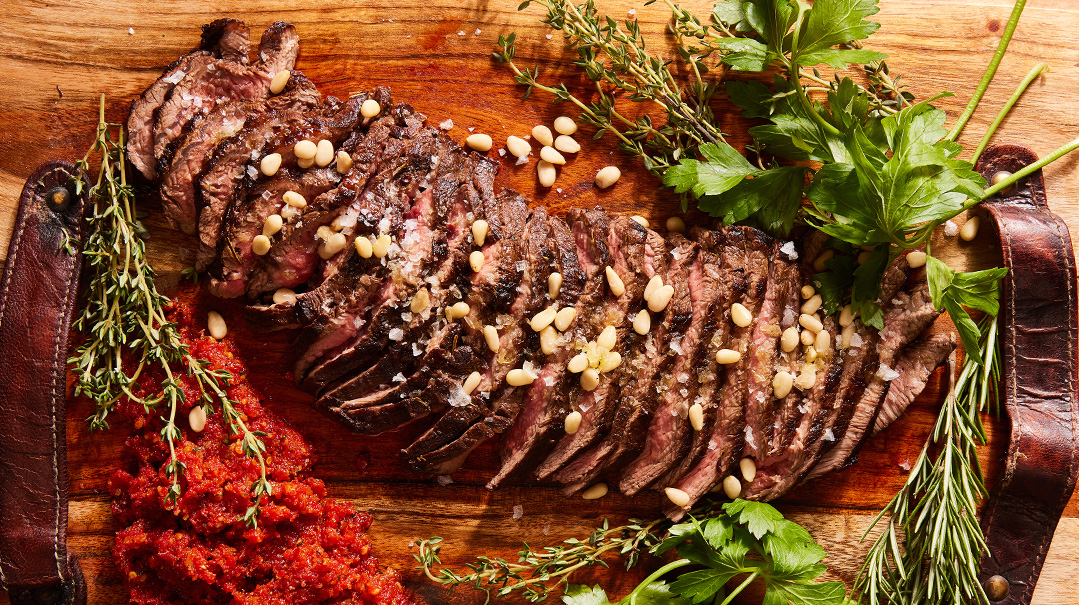 Dijon-Crusted Brick Roast