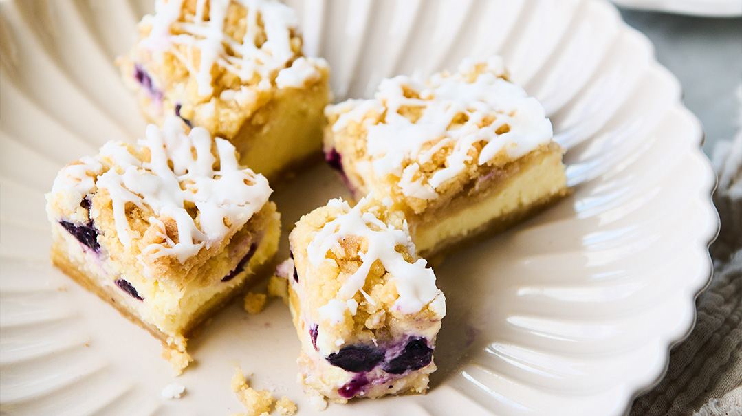 Lemon-Blueberry Cheesecake