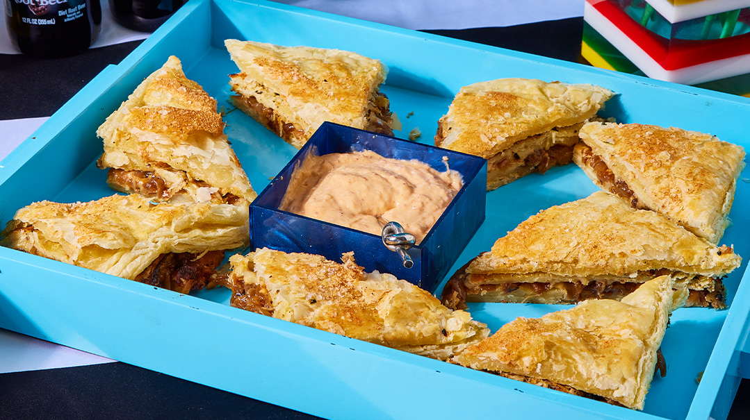Silan-Onion Grilled Cheese