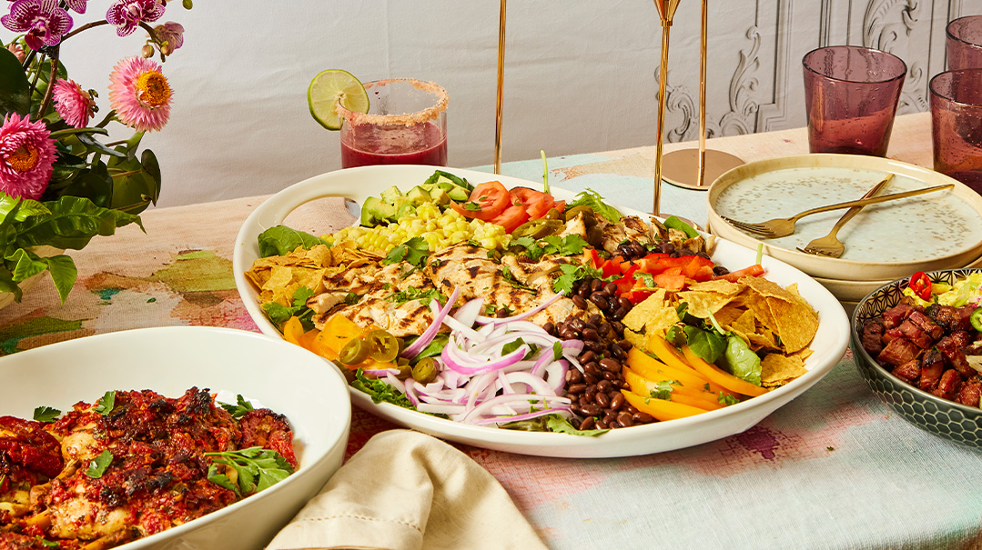 Mexican Chicken Salad with Lime Dressing