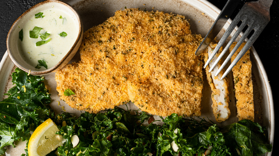 Herby Grilled Chicken with Lemon Sauce