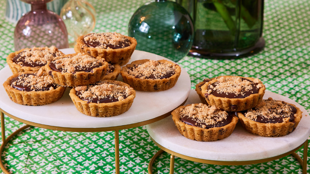 Mini Lotus Ganache Tartlets