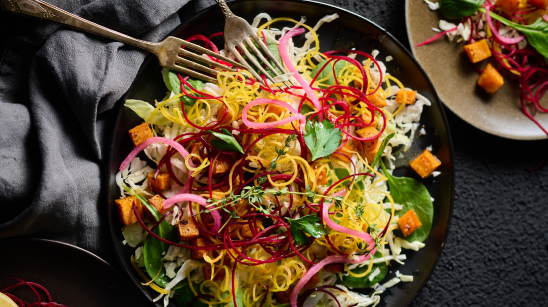 Cool and Crisp-Winter Salad Edition