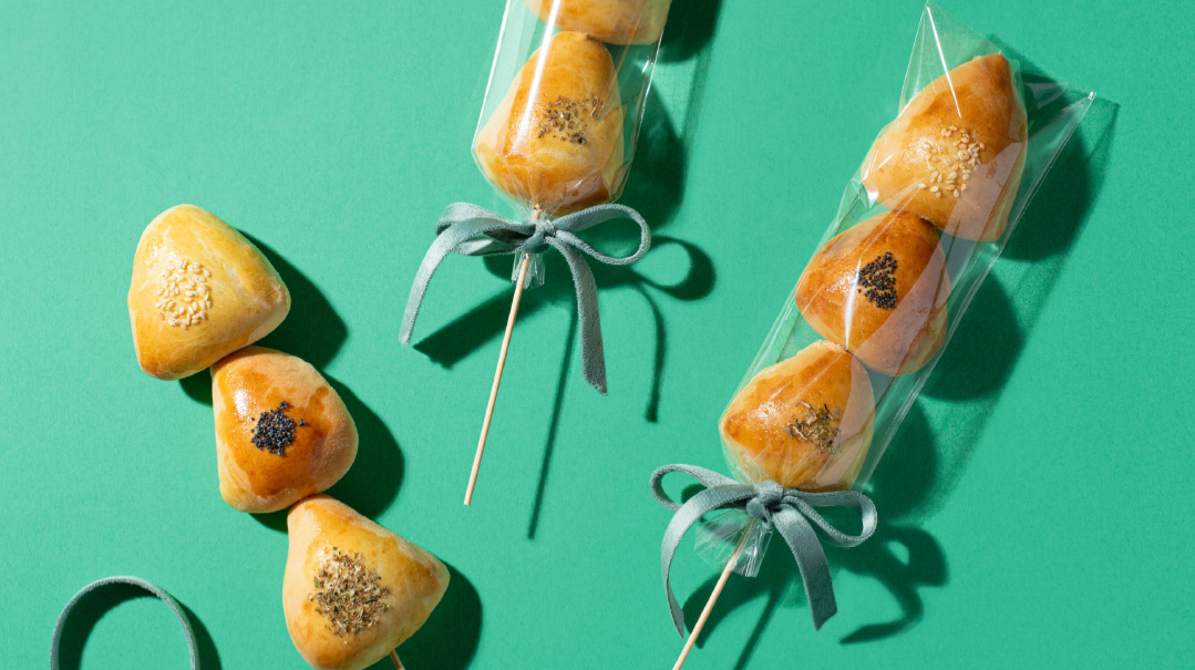 Hamantasch Challah on a Stick