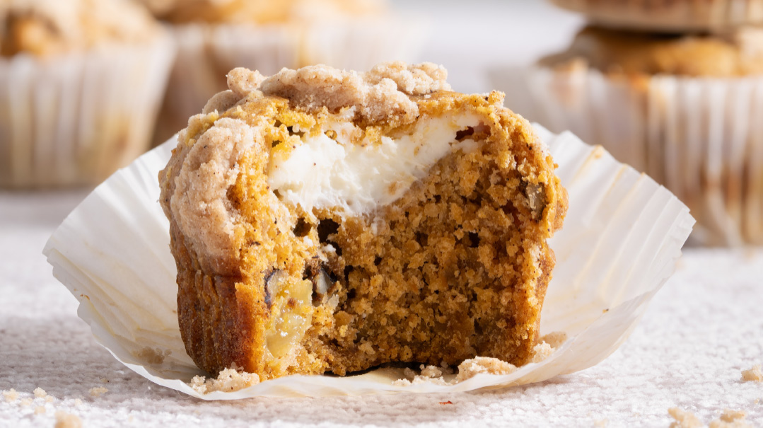 Carrot-Cheese Muffins