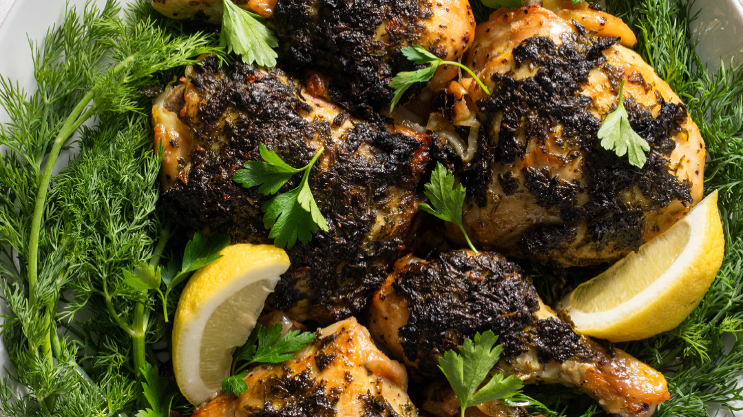 Herbed Dijon-Maple Chicken