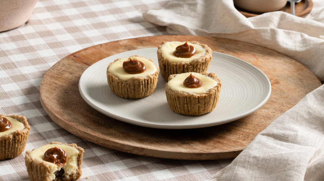 Oatmeal-Cappuccino Cream Cheese Cups