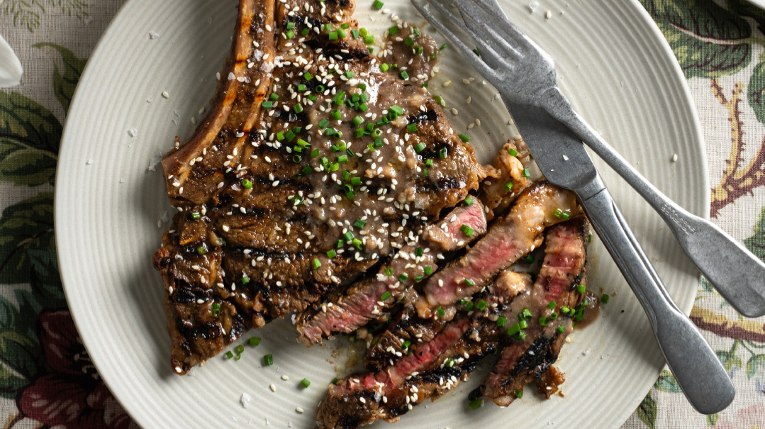 Asian-Inspired Rib Steaks