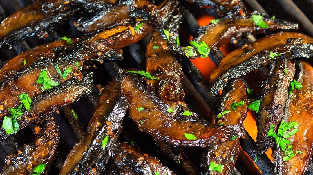 CHILI LIME-MAPLE MUSHROOMS