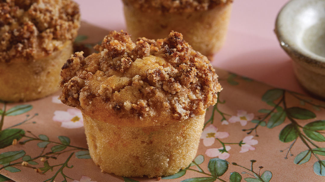 Healthier Crumb Muffins