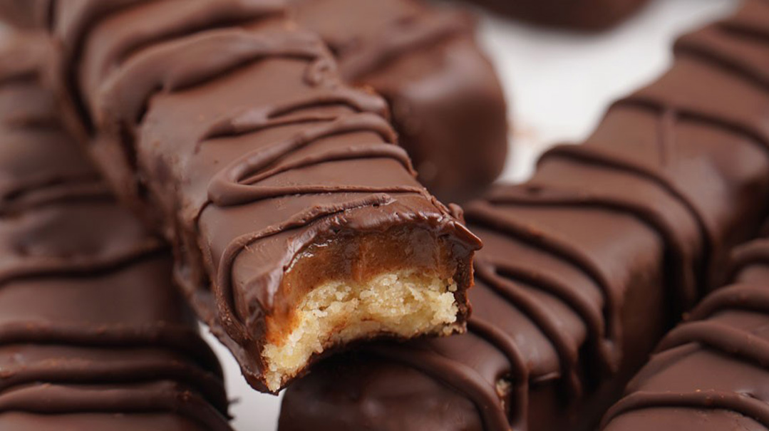 Triple Bliss Caramel-Chocolate Bars