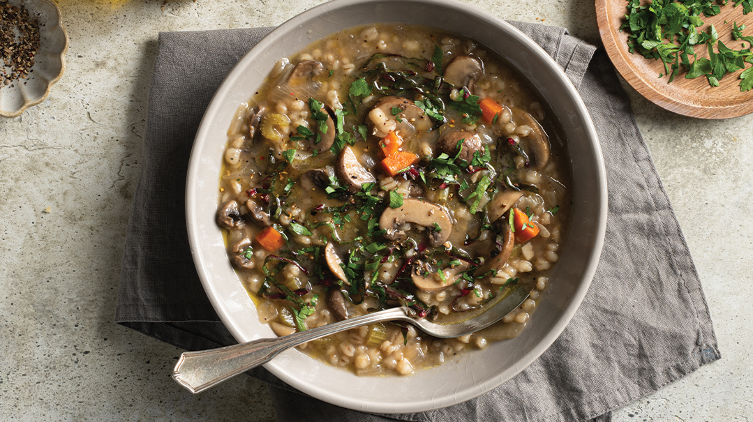 Mushroom Barley Soup