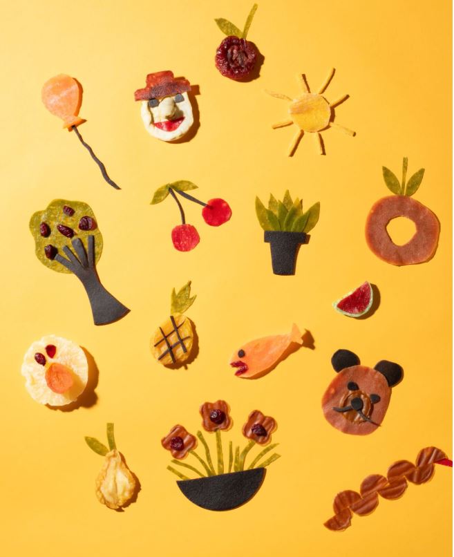 Dried Fruit Art